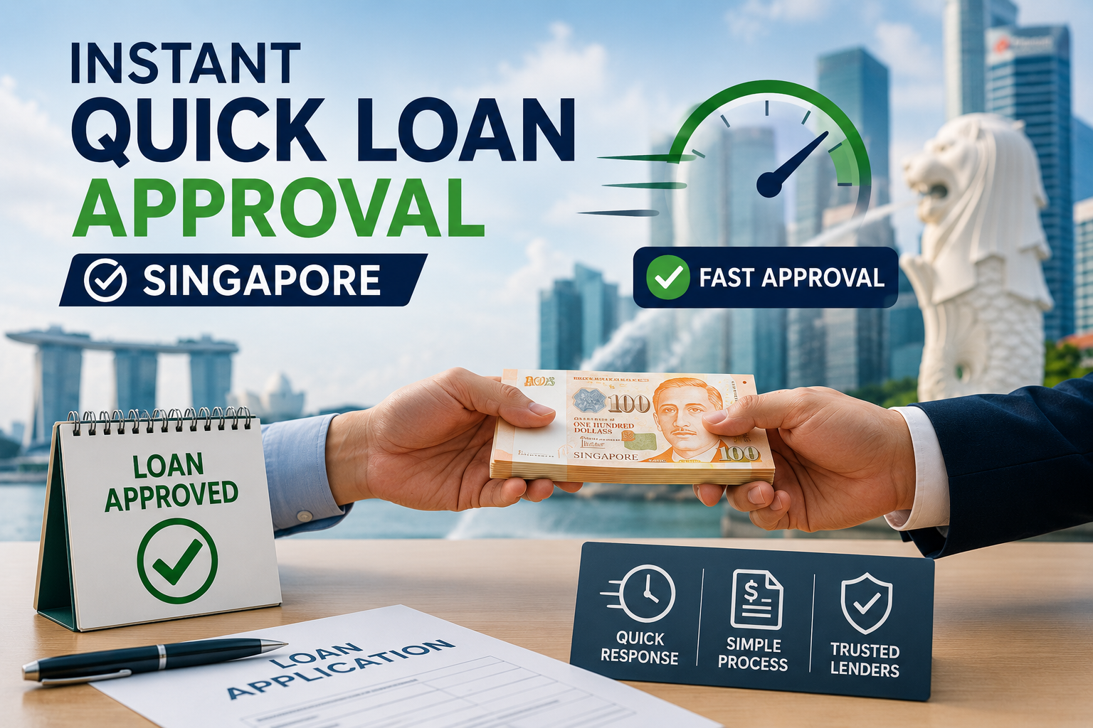 Instant Quick Loan Approval in Singapore: The Number One Benefit of Private Lenders
